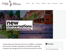 Tablet Screenshot of nb-mc.ca